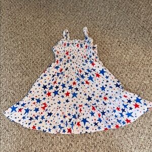 Little Sleepies Red and Blue Stars Dress